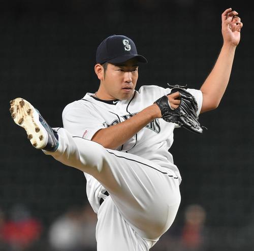 マリナーズ菊池雄星（2019年9月25日撮影＝菅敏）