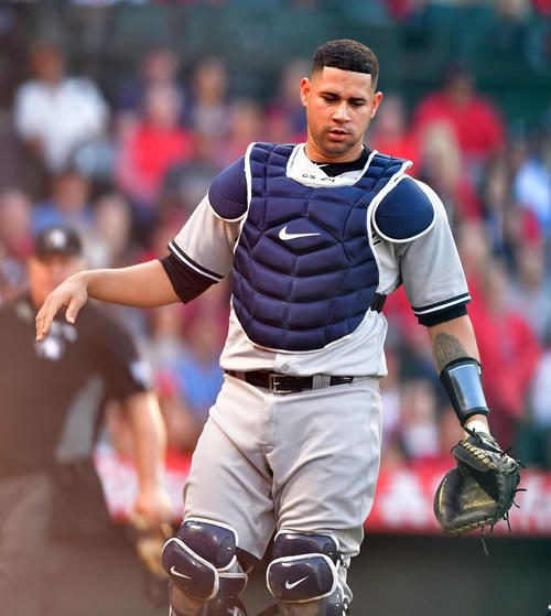 ヤンキース・サンチェス（2018年4月28日撮影）