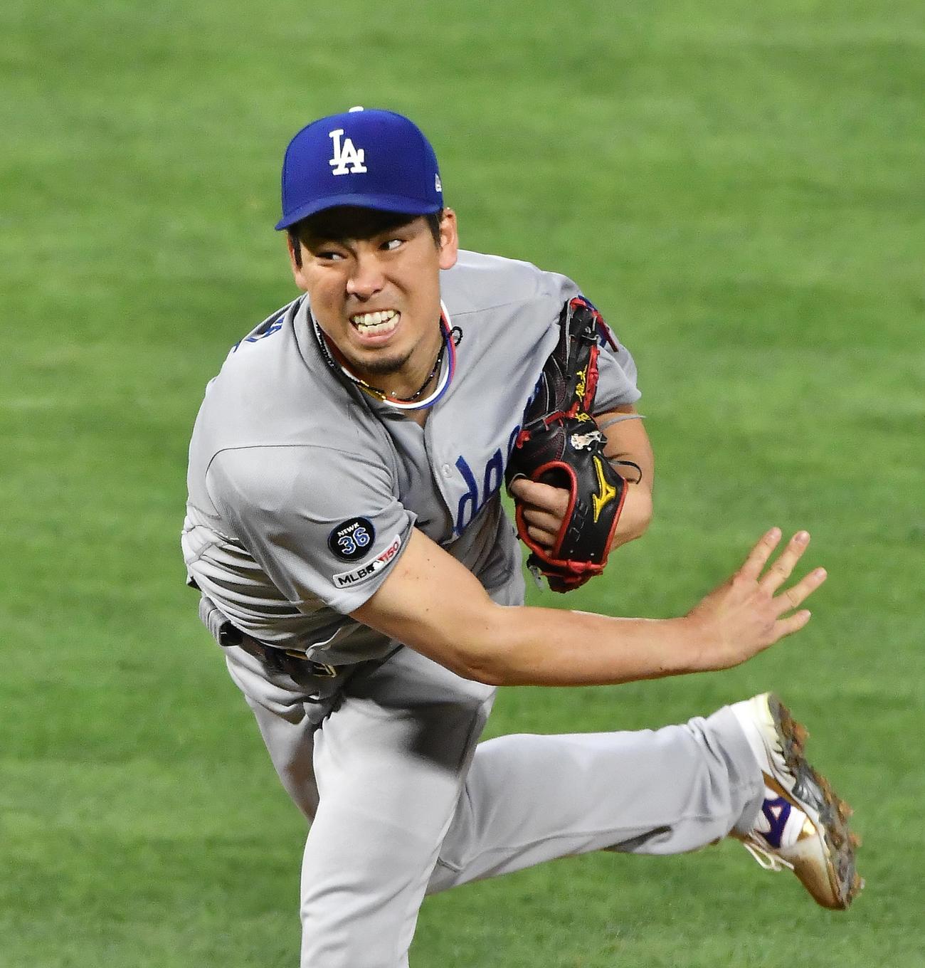 ドジャース前田健太（2019年6月11日撮影・菅敏）