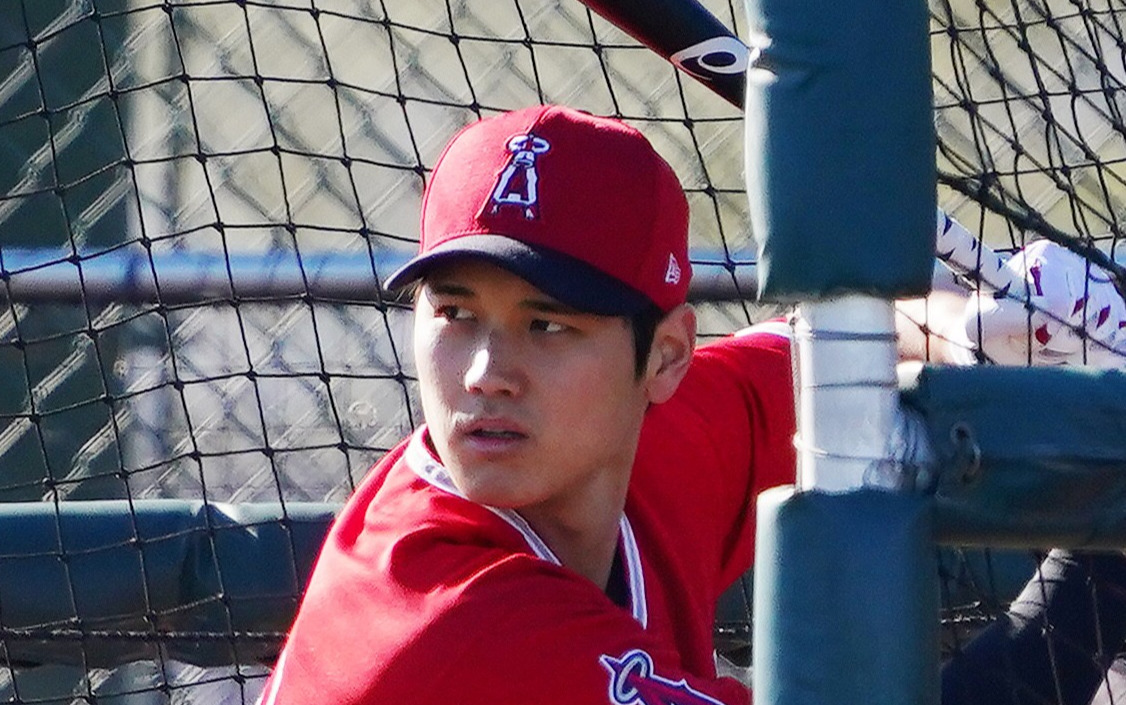 大谷翔平（20年2月撮影）