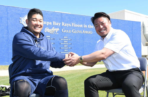 大谷は雨 筒香は何苦楚魂注入 ｍｌｂキャンプ速報 ｍｌｂライブ速報写真ニュース 日刊スポーツ