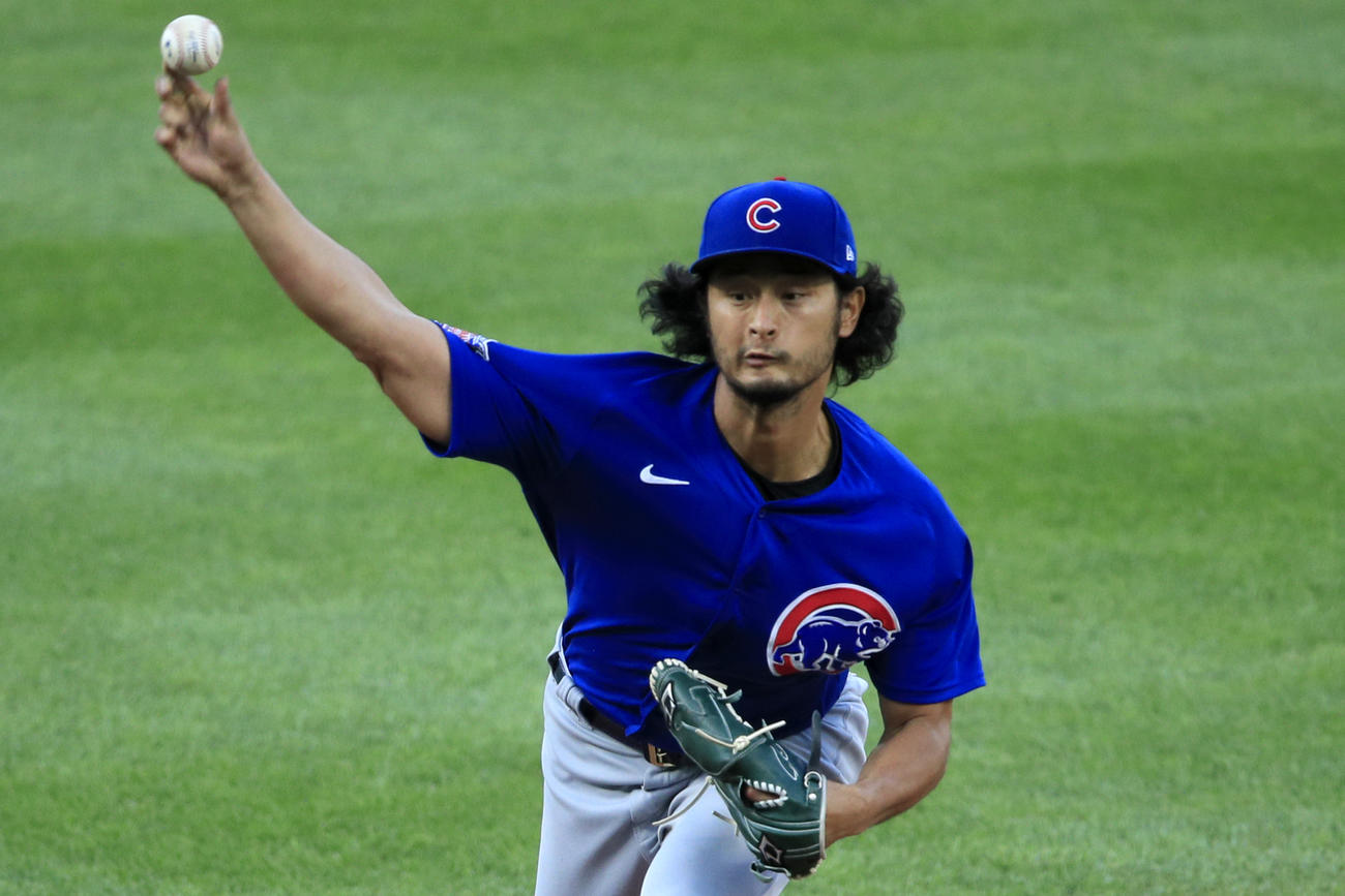 ロイヤルズ戦に先発したカブス・ダルビッシュ有投手（AP）