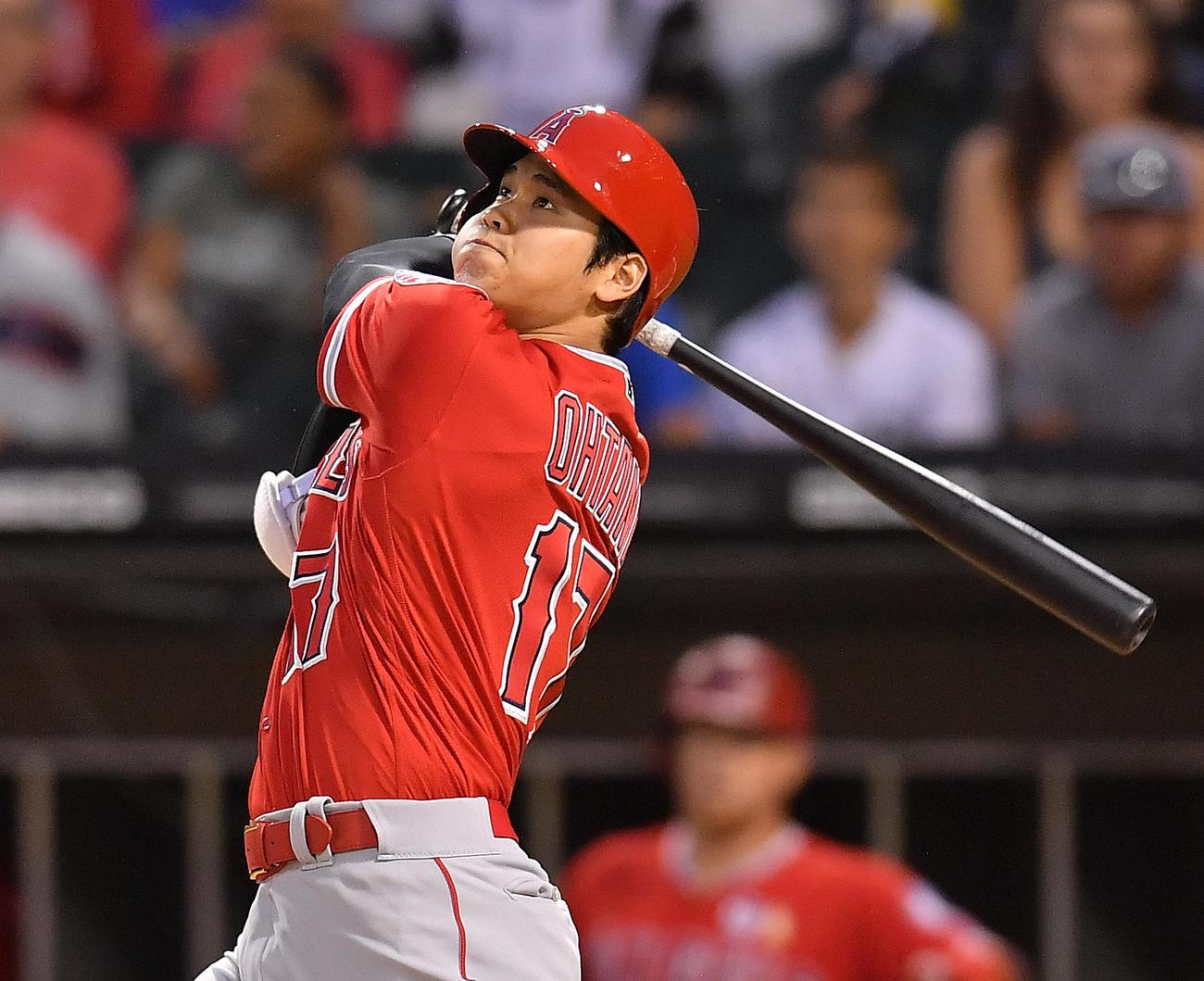 エンゼルス大谷翔平（2019年9月7日撮影＝菅敏）