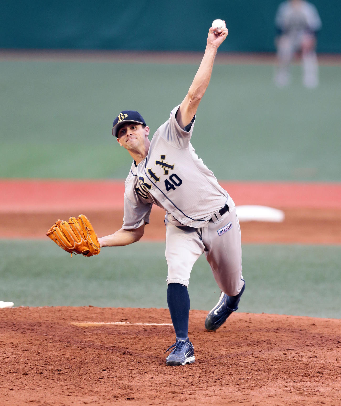 オリックス時代のミルズ（2013年10月12日撮影）