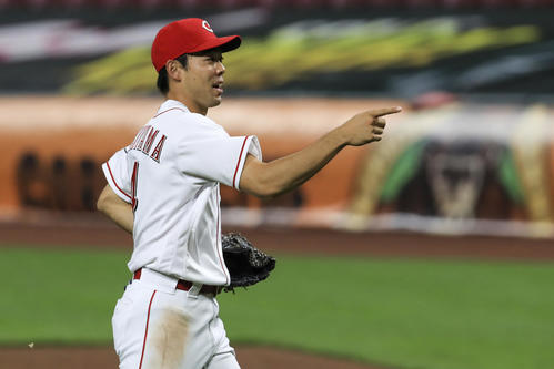5連勝に笑顔の秋山（AP）