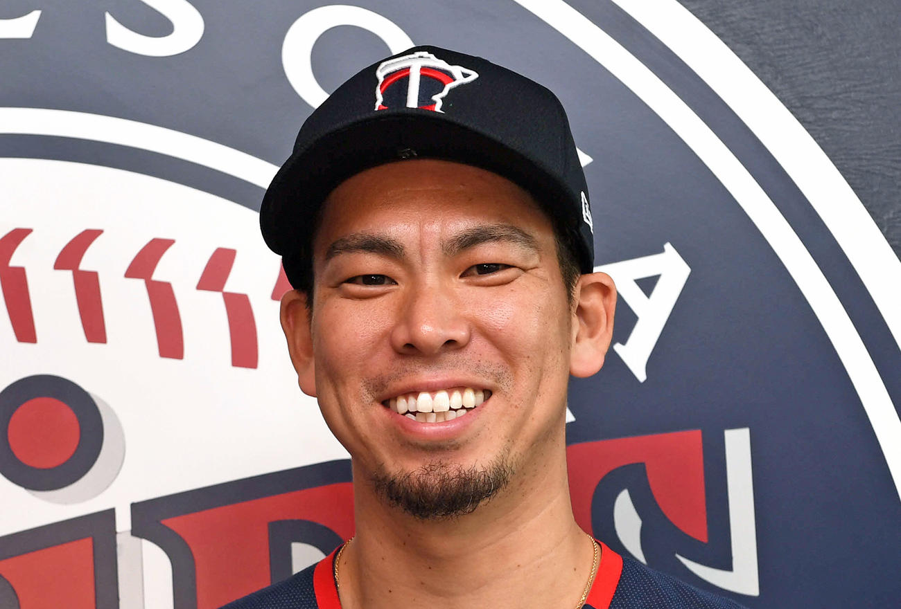 ツインズ前田健太（2020年2月13日撮影）