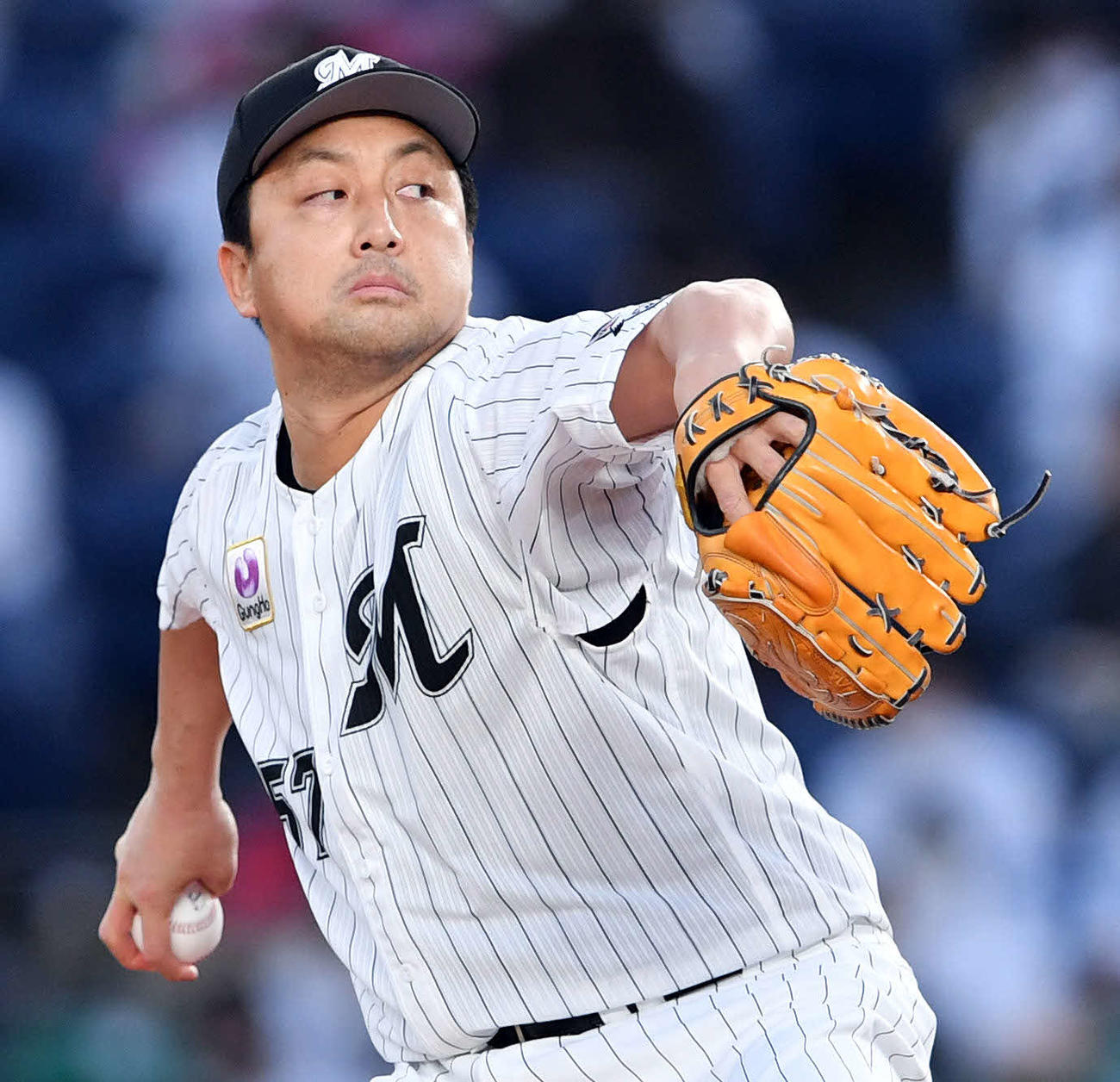 沢村拓一投手（2020年10月31日撮影）
