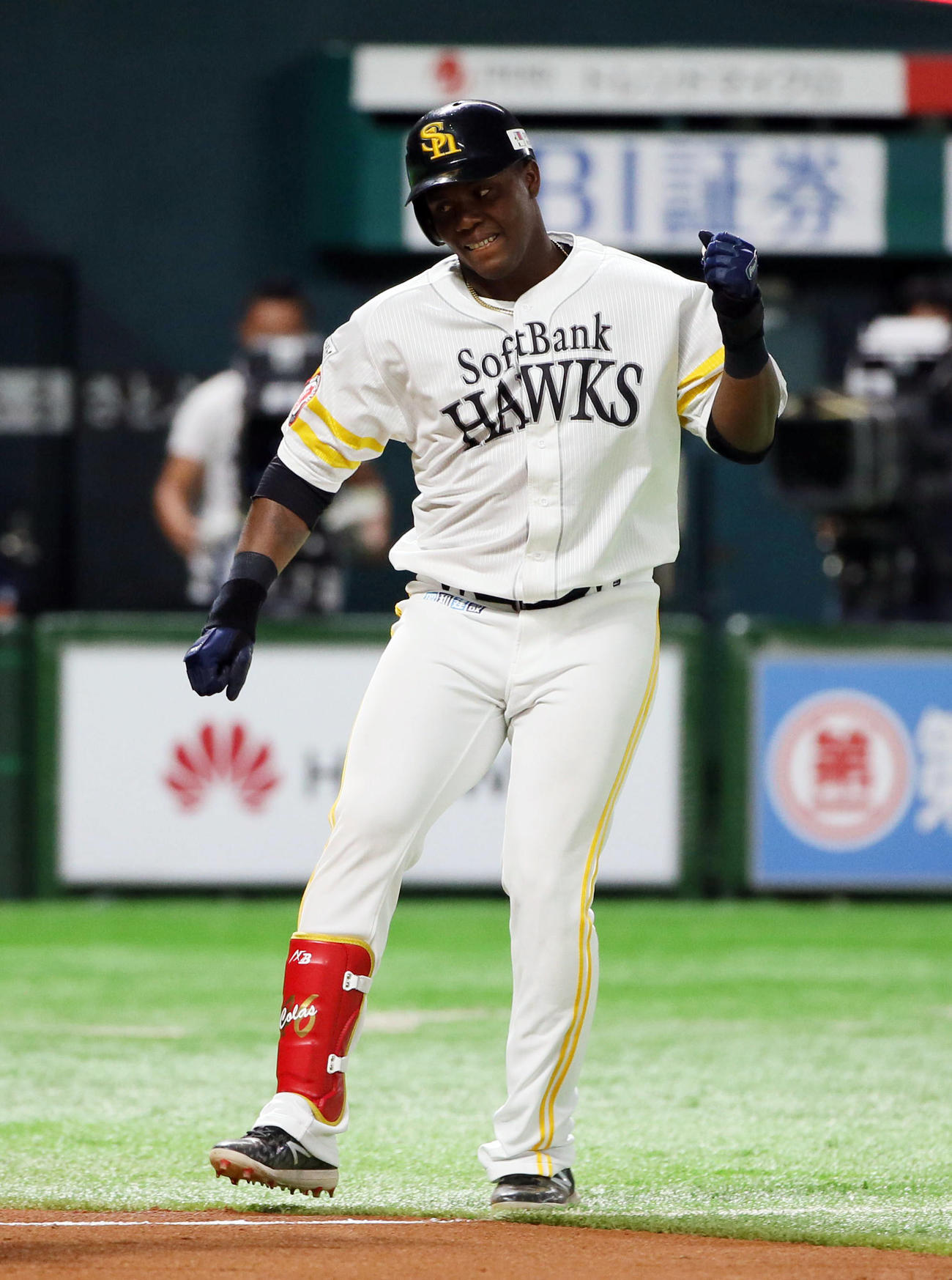 ソフトバンク時代のコラス（19年8月18日撮影）