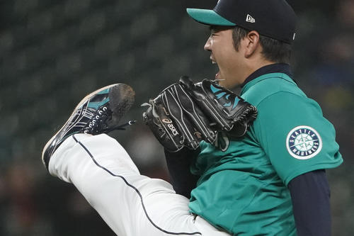 菊池雄星、6回3失点10Kも初勝利ならず／詳細 - MLBライブ速報