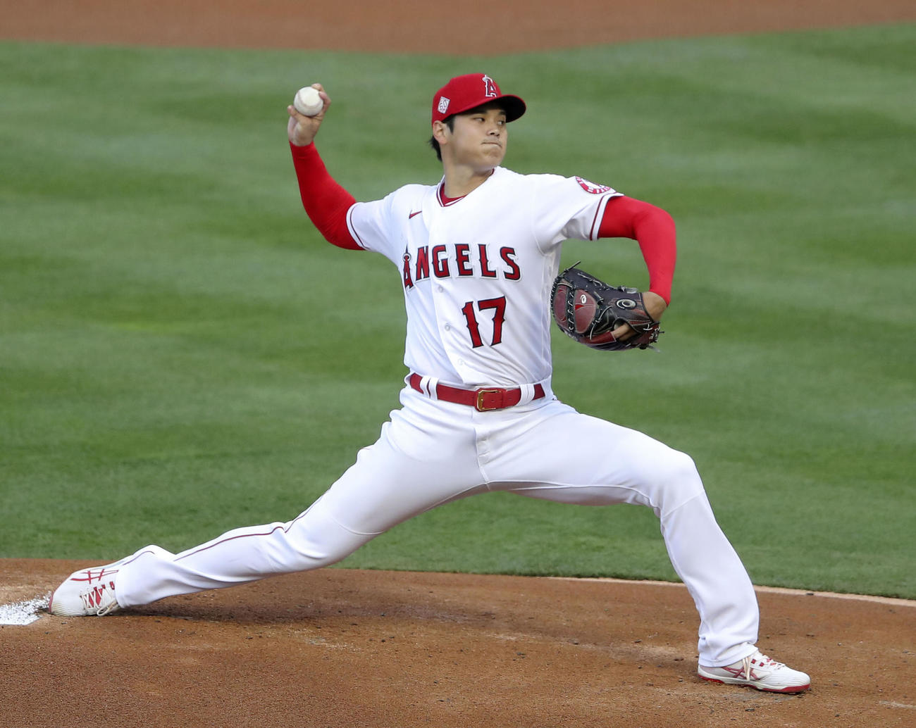 ホワイトソックス戦で今季初先発したエンゼルス大谷（共同）