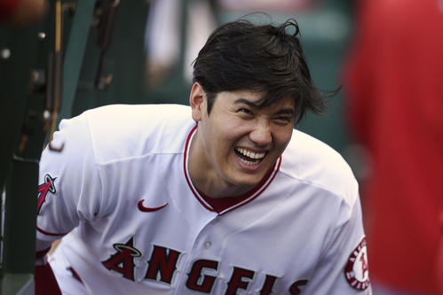 マリナーズ戦に出場した大谷（ロイター）