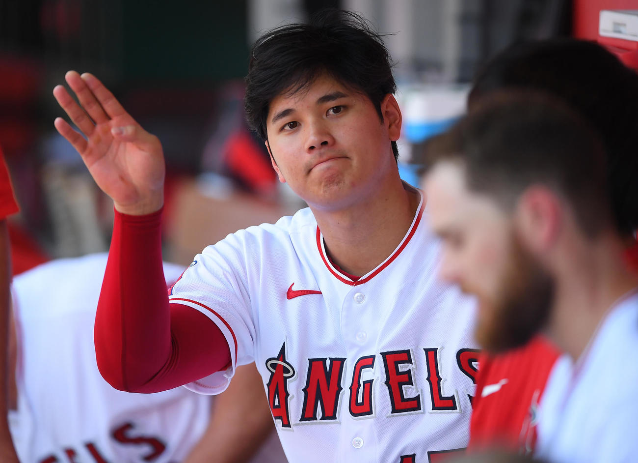 マリナーズ戦に出場した大谷（ロイター）