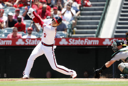 1回、三振に倒れた大谷（AP）