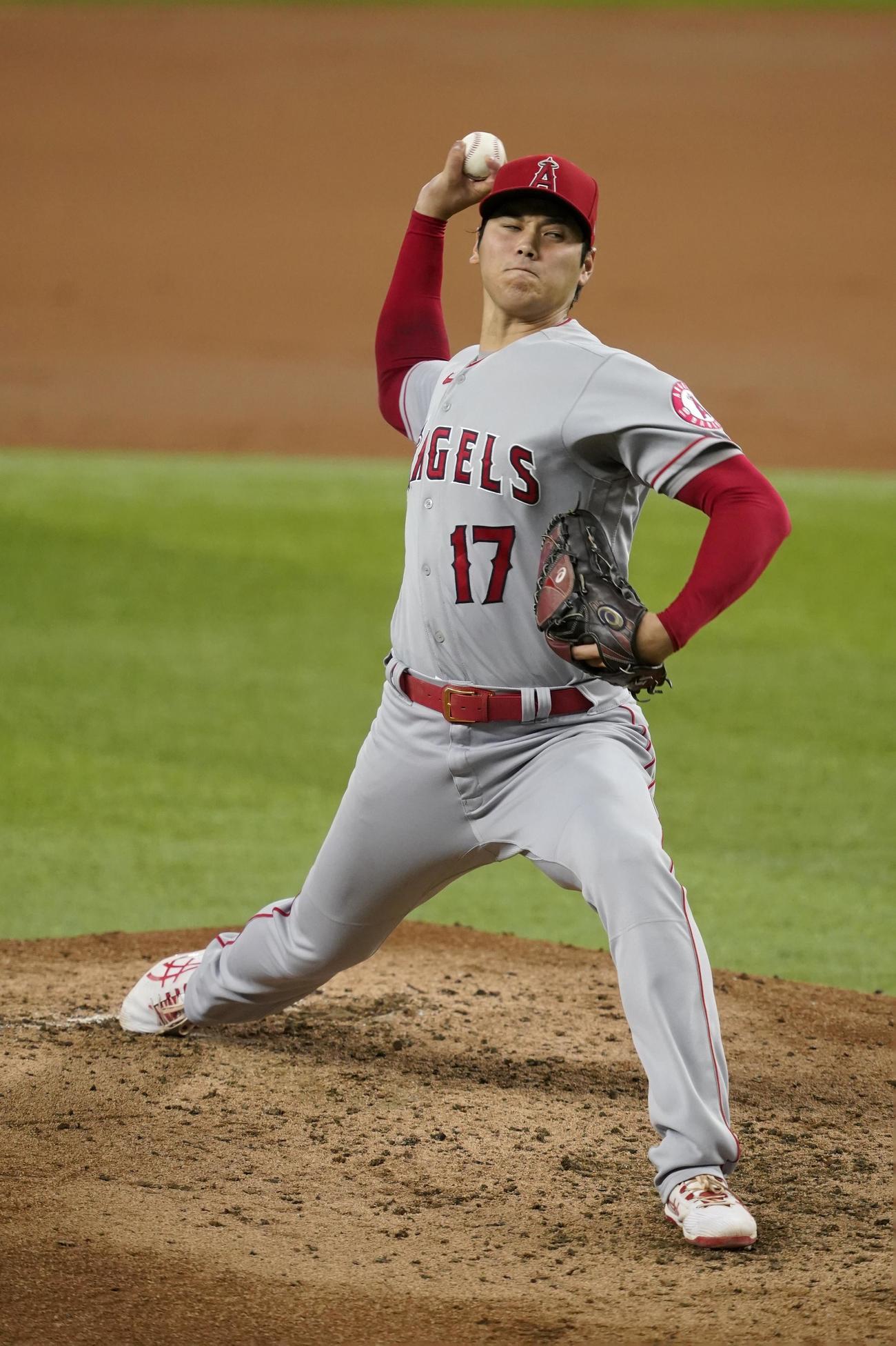 大谷翔平 実投使用球／2021年5月6日／エンゼルス・ピッチャー