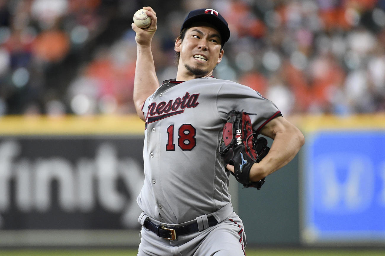 アストロズ戦に登板した前田健太（AP）