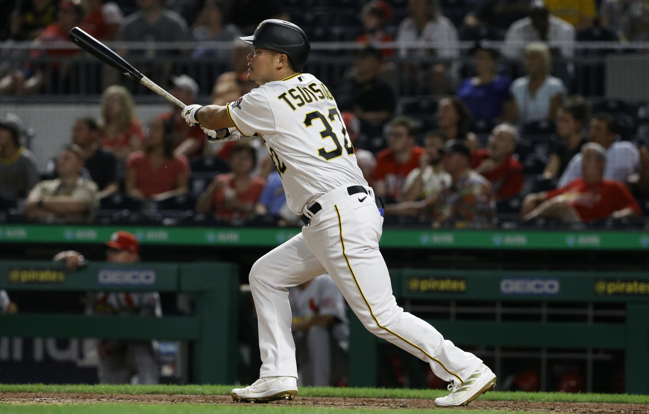 4号2ランを放った筒香（USA TODAY＝ロイター）