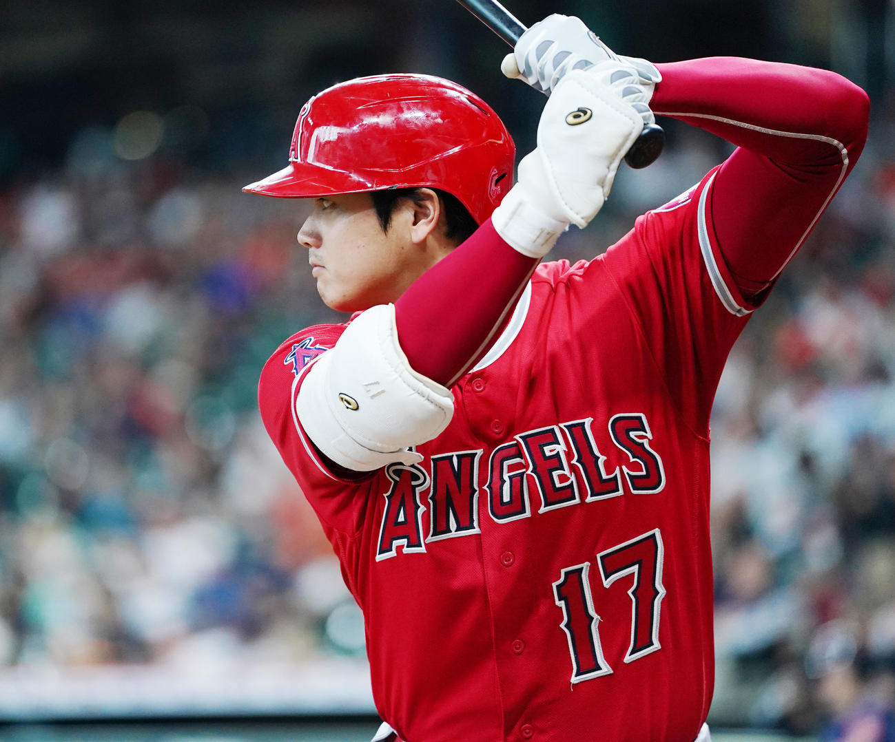 エンゼルス大谷翔平（9月12日撮影・菅敏）