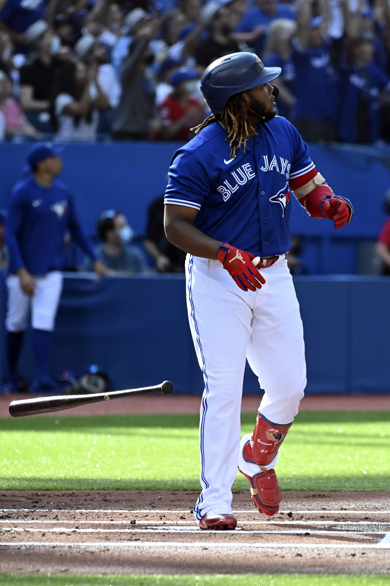 1回、47号2ランを放ったゲレロ（AP）