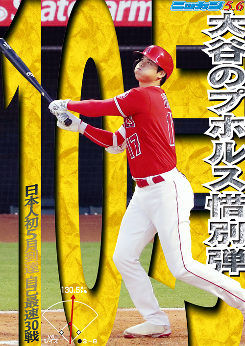 5月6日 10号 プホルス惜別弾 日本人初5月到達 自己最速30戦