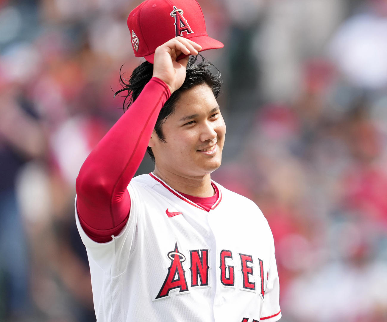 大谷翔平（2021年9月26日撮影）