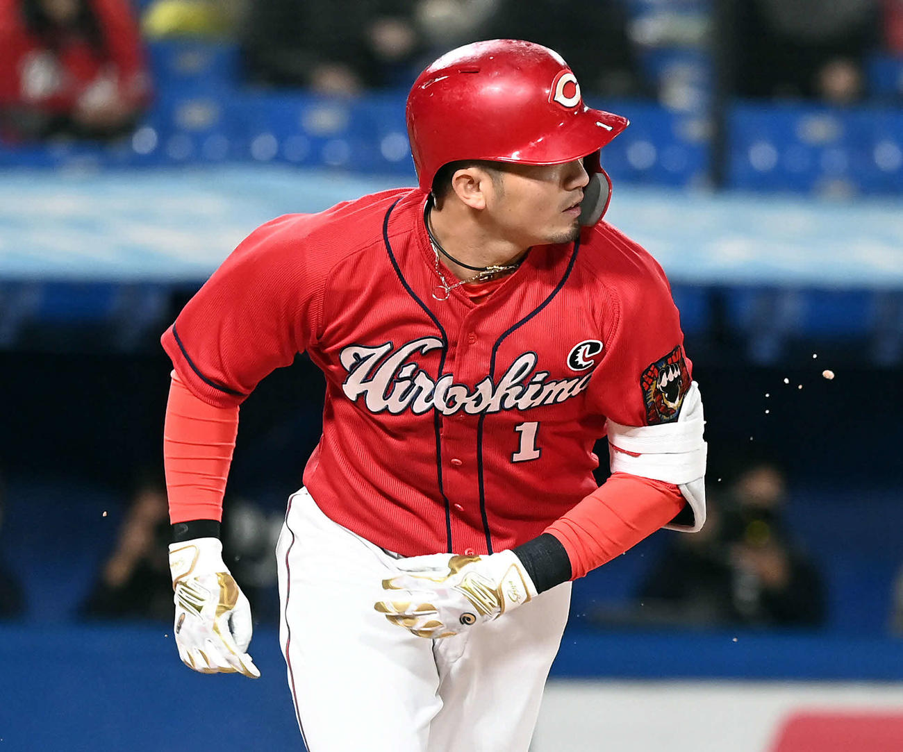 広島鈴木誠也（2021年10月21日撮影）