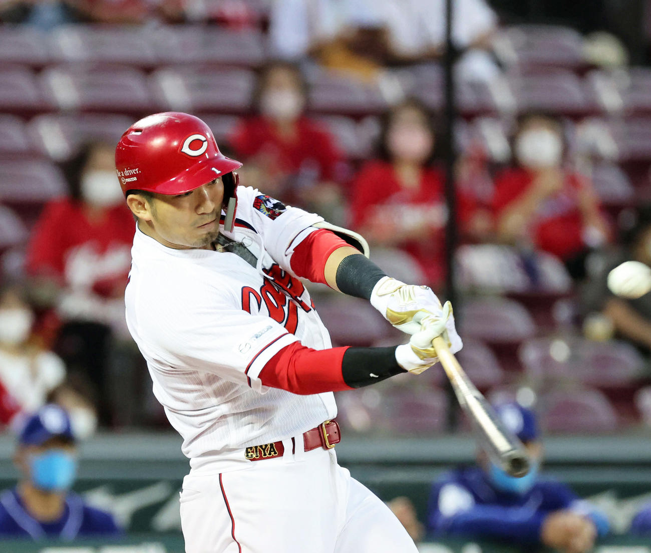 広島鈴木誠也（2021年9月撮影）