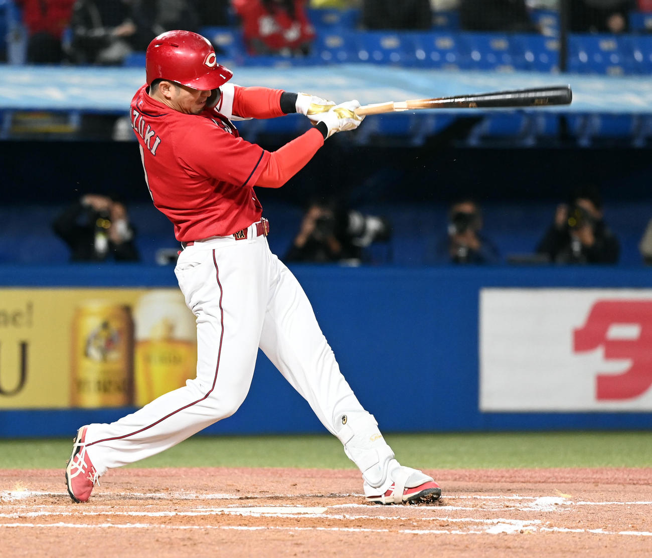 広島鈴木誠也（2021年10月21日撮影）