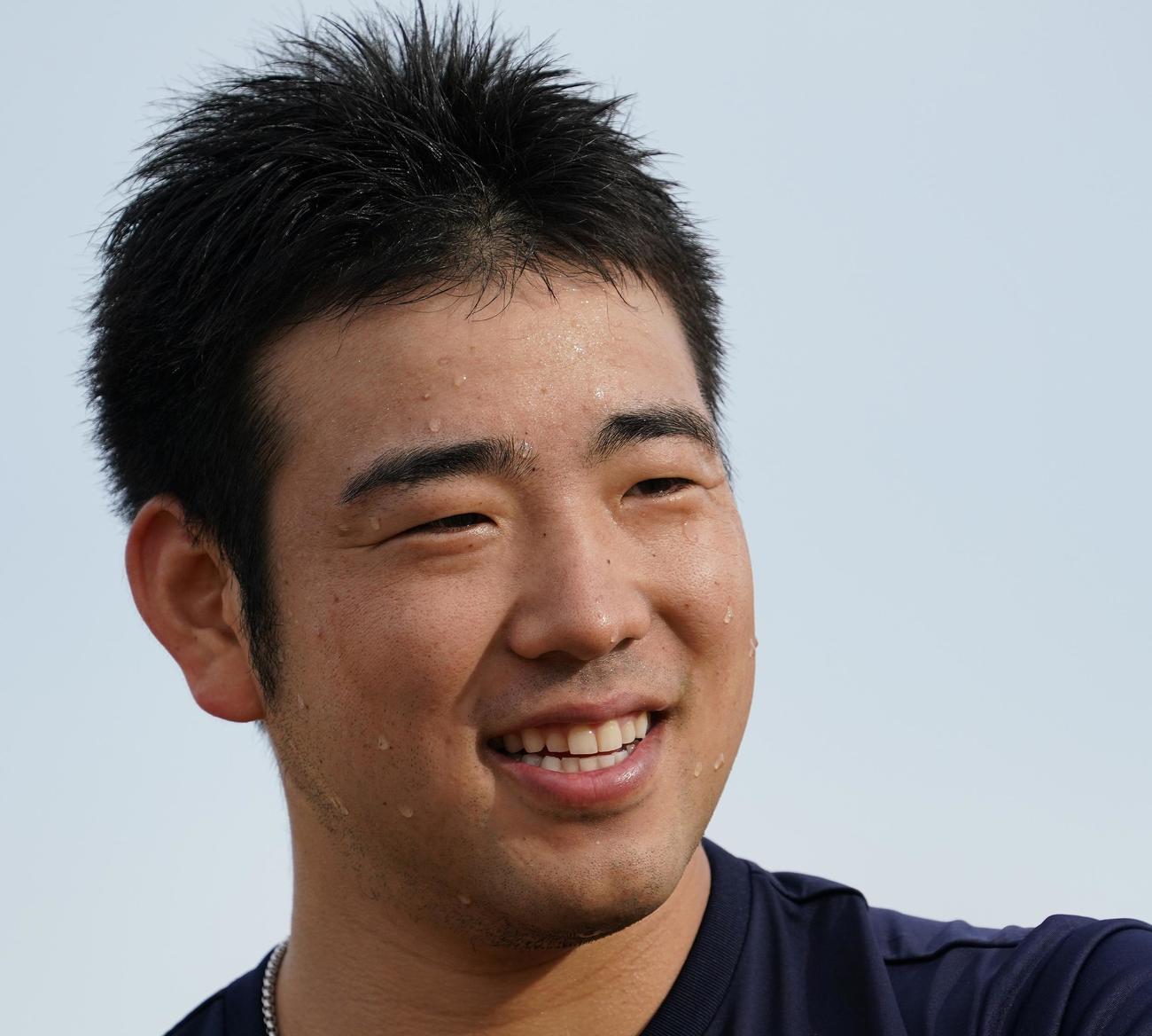 新天地が決まった菊池雄星（2019年12月7日撮影）