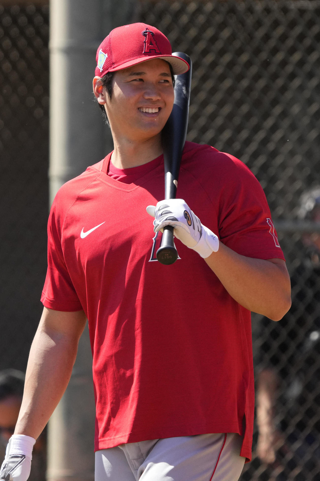 大谷翔平今年の目標 まずは全員 健康でフルシーズン戦うということ 一問