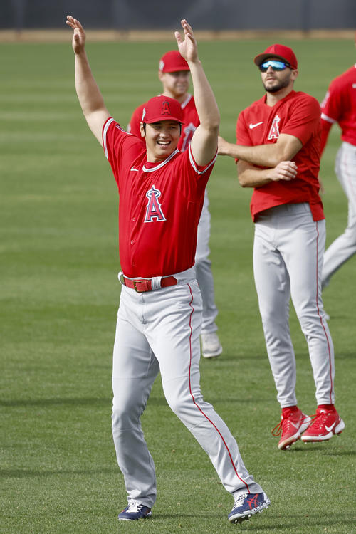 大谷翔平ブルペン入り16球、今季初の実戦登板は投手専念「次で打たせる