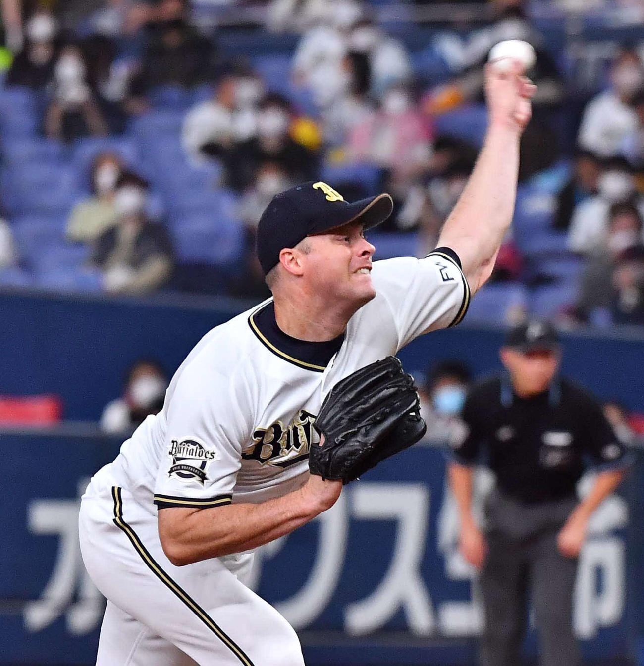 オリックス時代のアルバース（20年10月24日撮影）