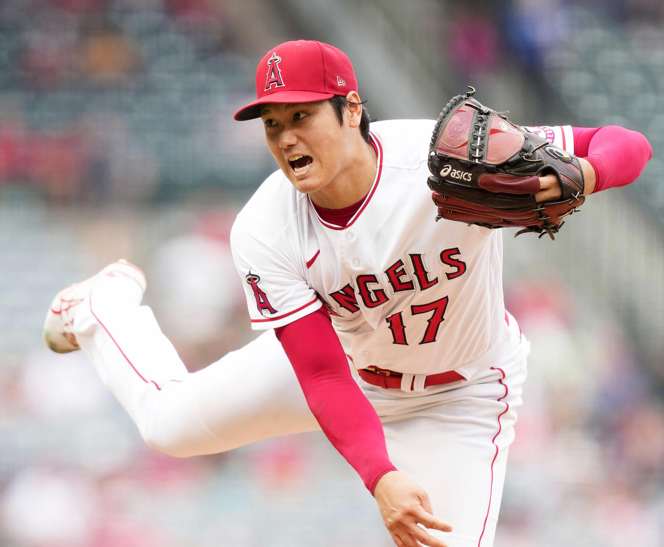 エンゼルス大谷翔平（2021年9月撮影）