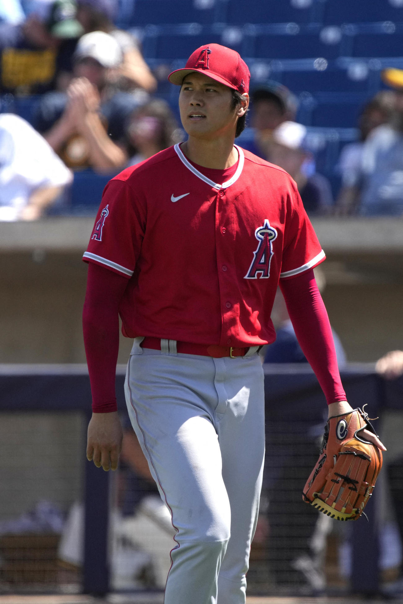 先発したエンゼルス大谷翔平（ロイター）