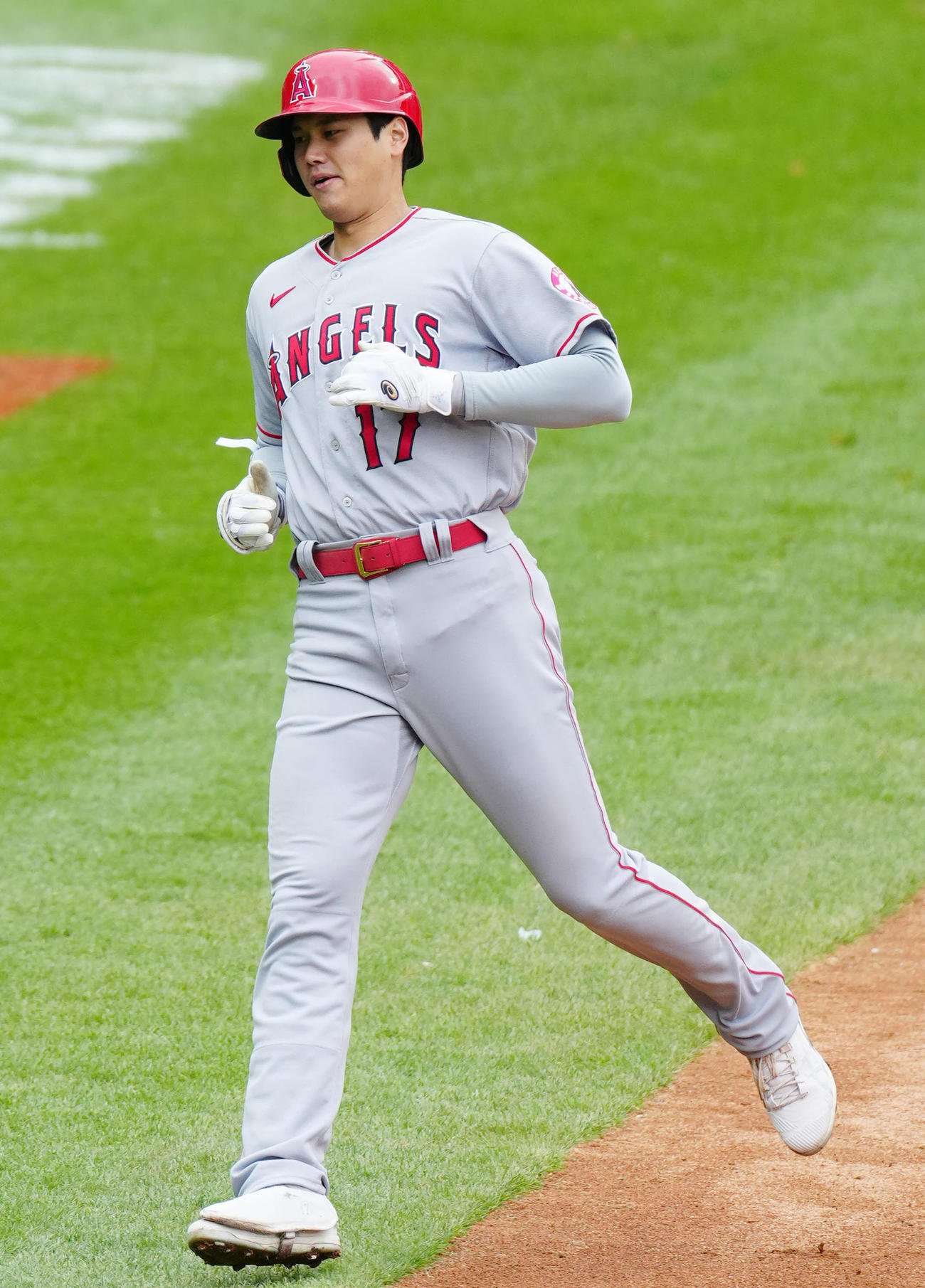エンゼルス大谷翔平（2022年5月1日撮影）