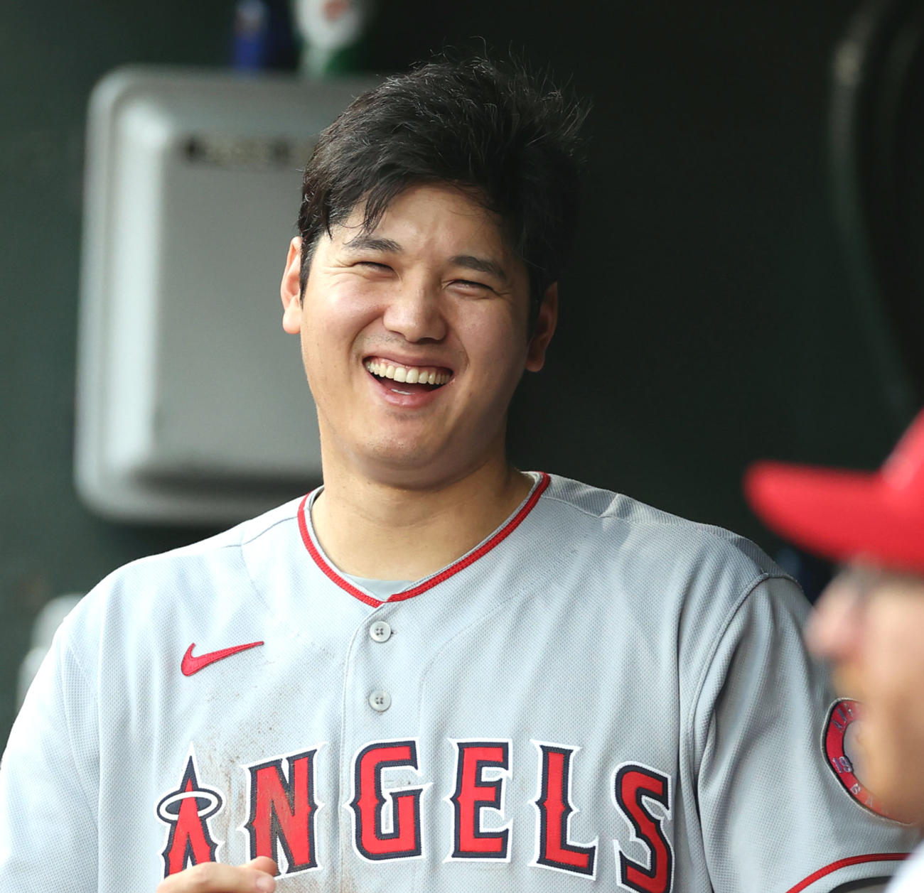 エンゼルス大谷翔平（2022年7月6日撮影）