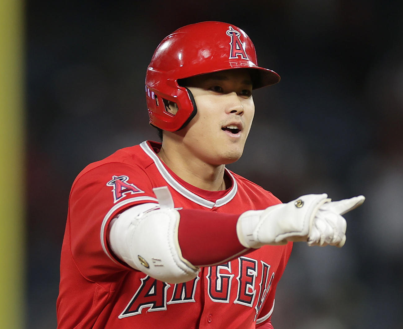 大谷翔平（2022年6月21日撮影）