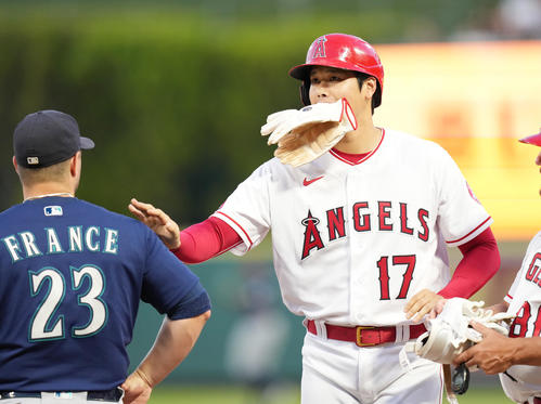 MLB 大谷翔平選手 対マリナーズ戦 3投球 実使用球 Amazon | 2019年 MLB