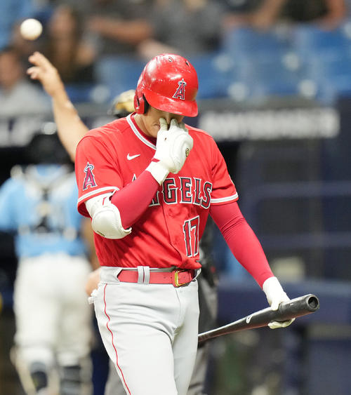 大谷翔平、2年連続でシーズン規定打席の「502」に到達 6回に代打で