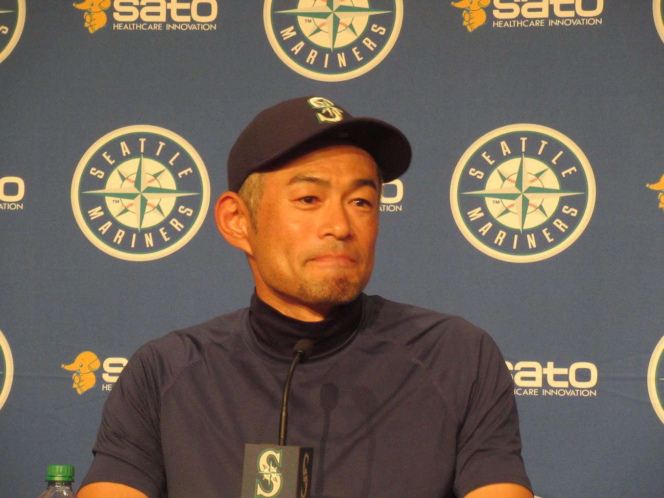 マリナーズの殿堂入り会見に出席したイチロー氏