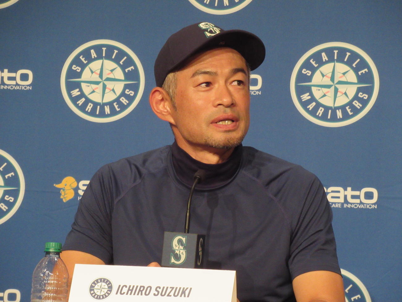 マリナーズの殿堂入り会見に出席したイチロー氏