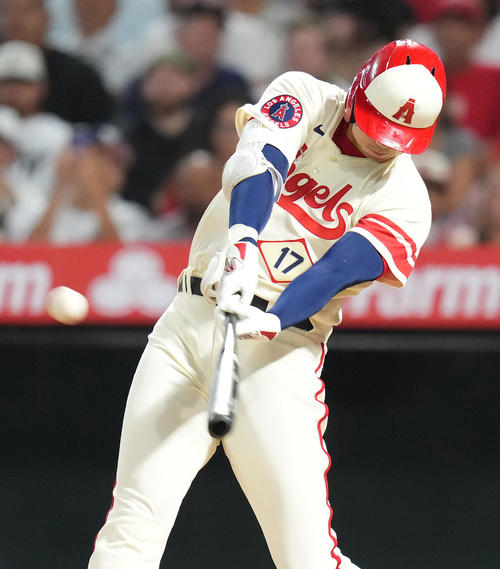 エンゼルス ヘルメット 希少！ （大谷翔平、逆転30号で「自らが最も 