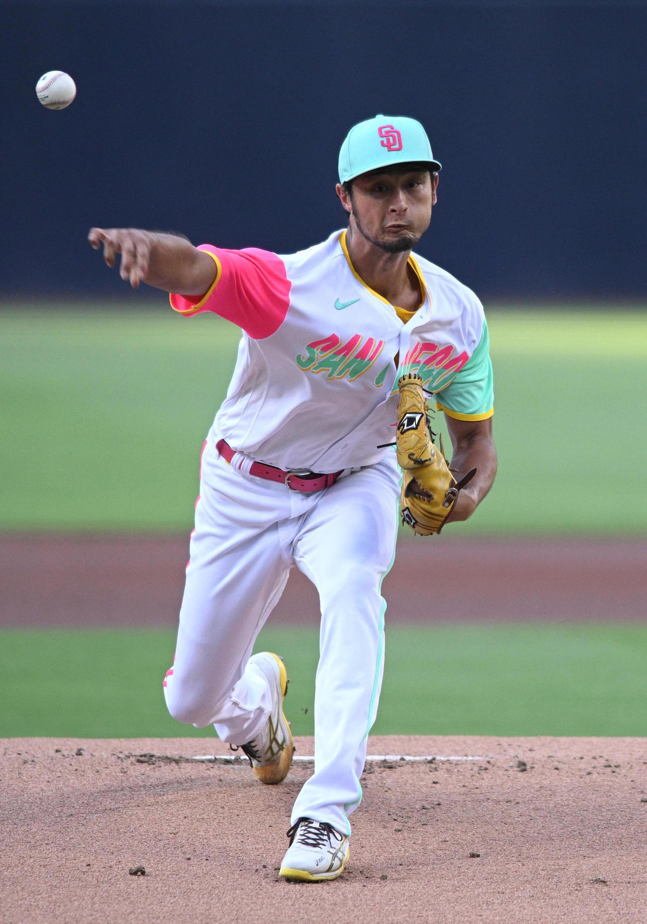 ダイヤモンドバックス戦に登板したダルビッシュ（ロイター）