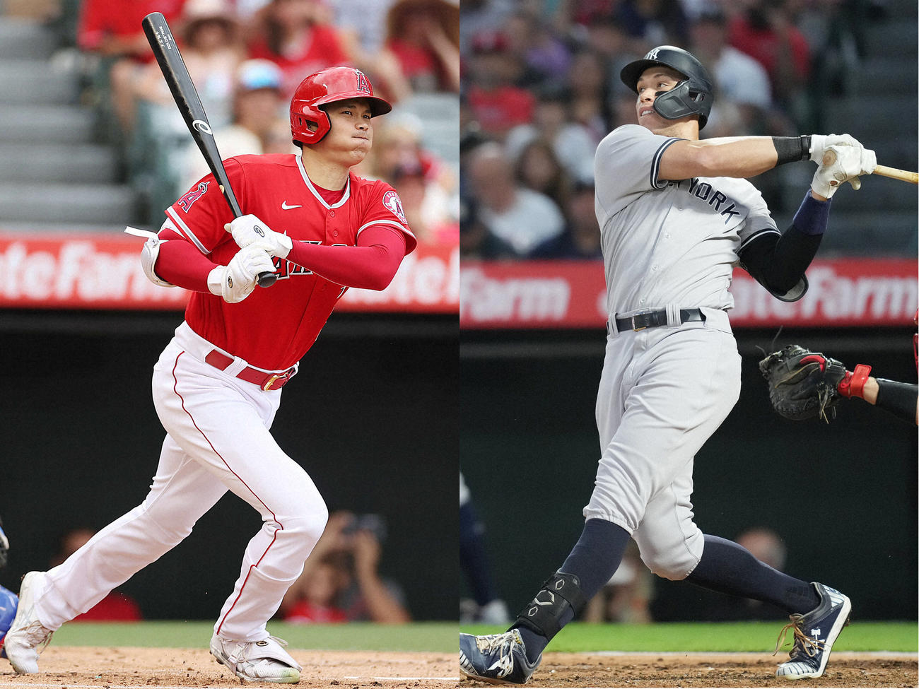 大谷翔平とアーロン・ジャッジ