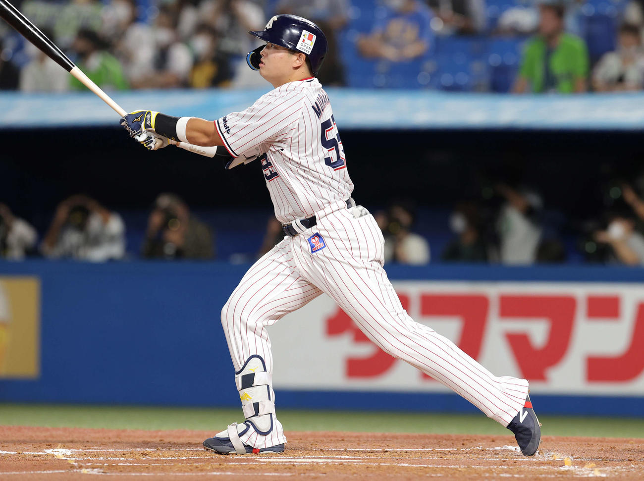 ヤクルト村上宗隆（2022年9月9日撮影）