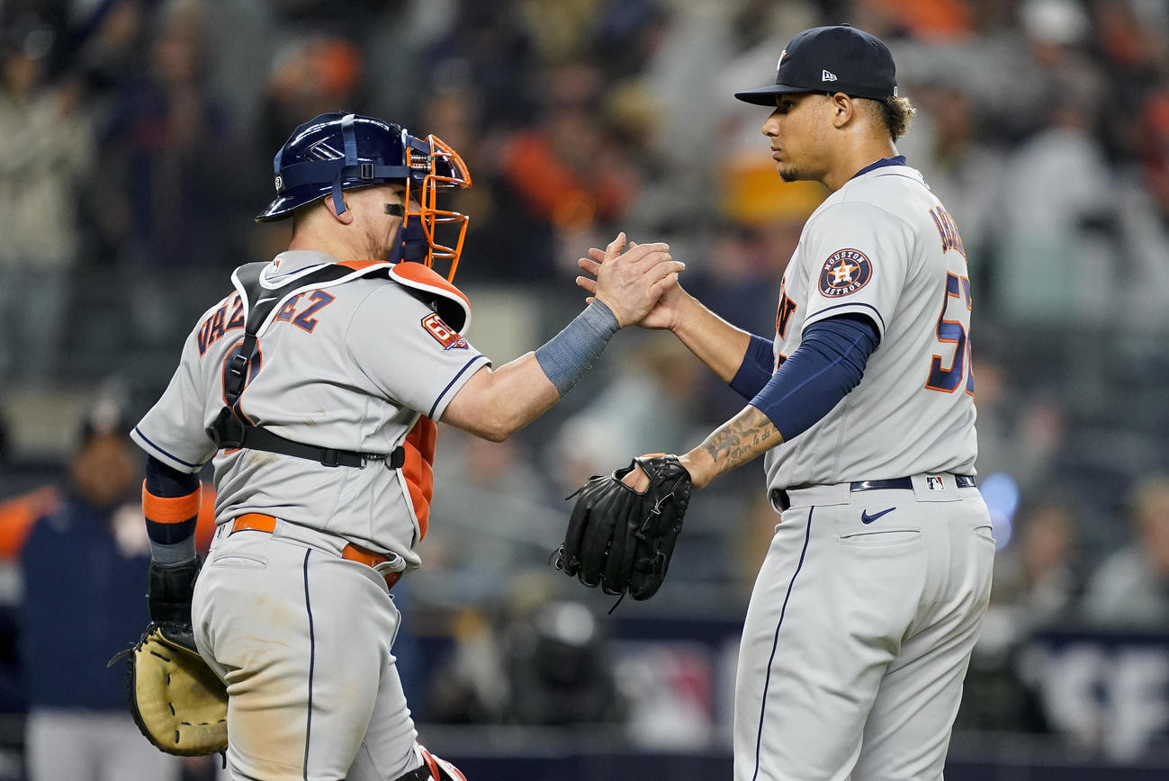 46 Mlb アストロズ3連勝で2年連続ワールドシリーズ進出王手「このチームはスペシャル」バスケス - MLB写真ニュース : 日刊スポーツ