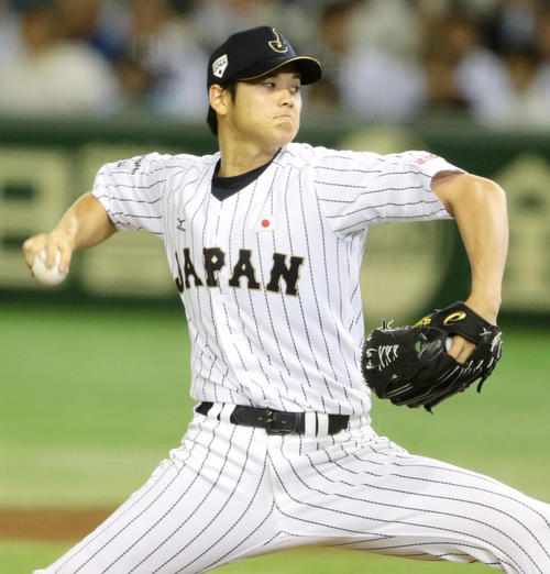 日本vs 韓国 大谷翔平　WBSC プレミア12 初登板　チケット　2015 大谷翔平6年越しの思い実らせWBC出場へ「日の丸背負って戦いたい」17