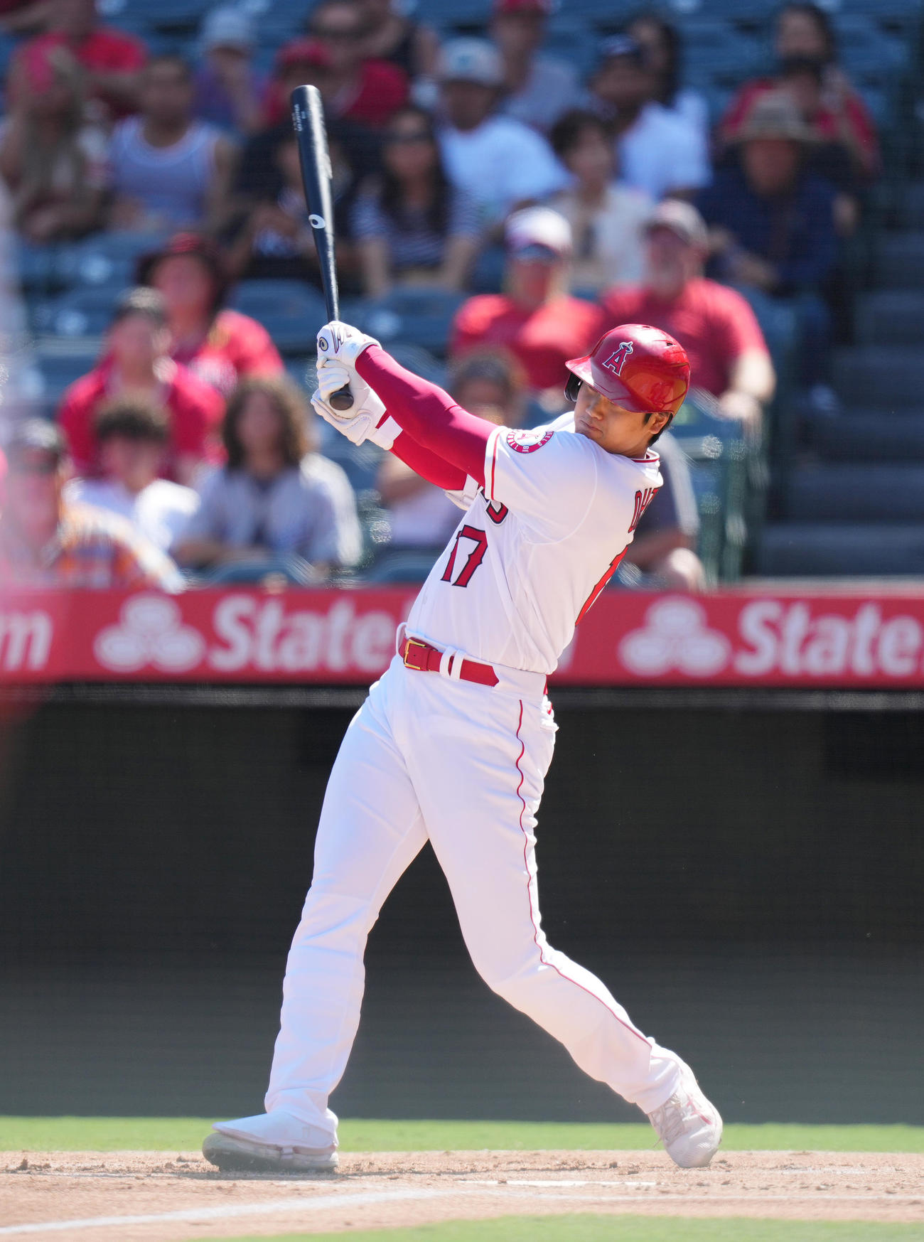 エンゼルス大谷翔平（2022年10月2日撮影）