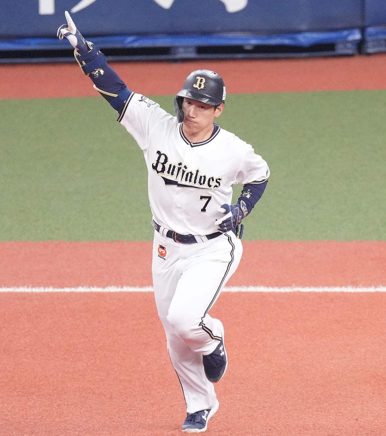 オリックス吉田正尚（2022年10月27日撮影）
