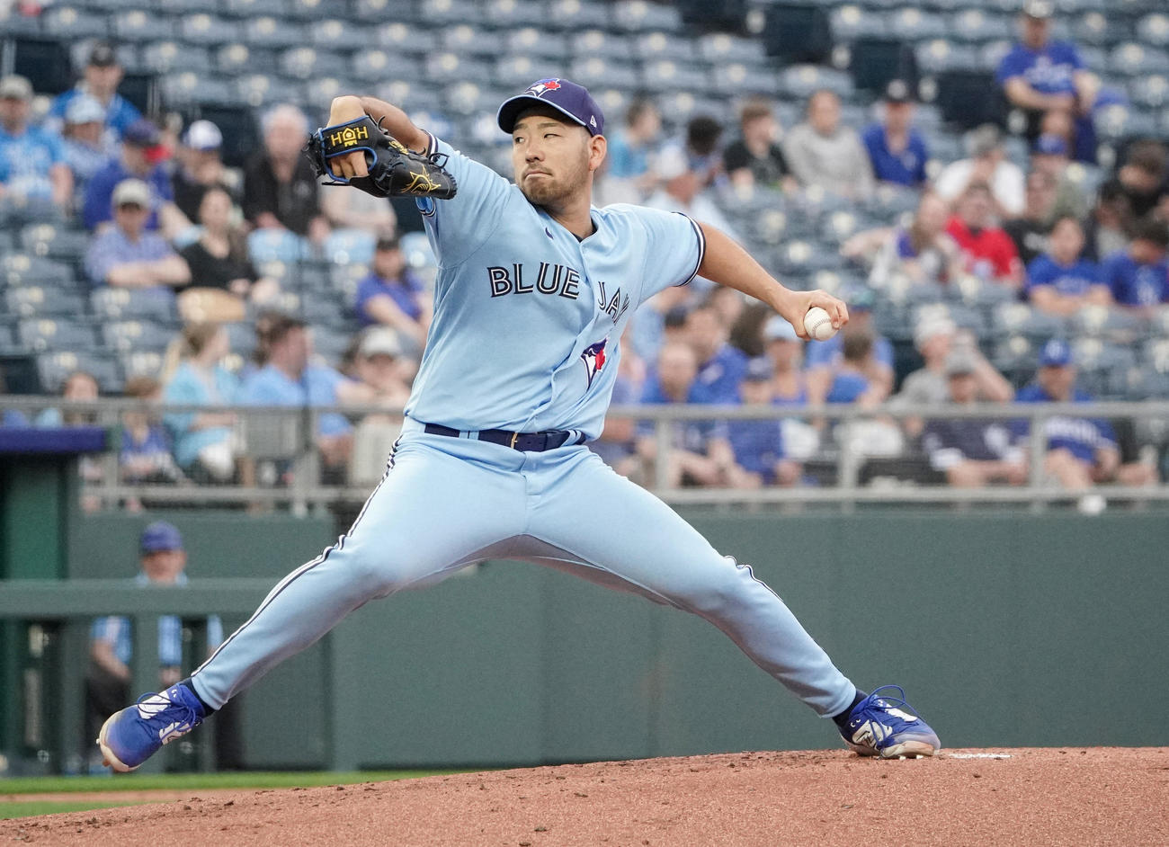 先発したブルージェイズ菊池雄星（USA TODAY）
