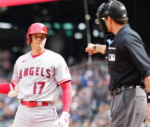 動画】大谷翔平がピッチクロック違反 投打で取られた選手はメジャー初